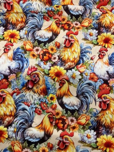 Colourful Roosters